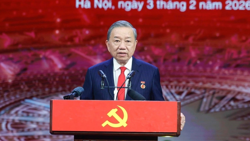 Toàn văn phát biểu của Tổng Bí thư Tô Lâm tại Lễ trao giải Búa liềm Vàng lần thứ X